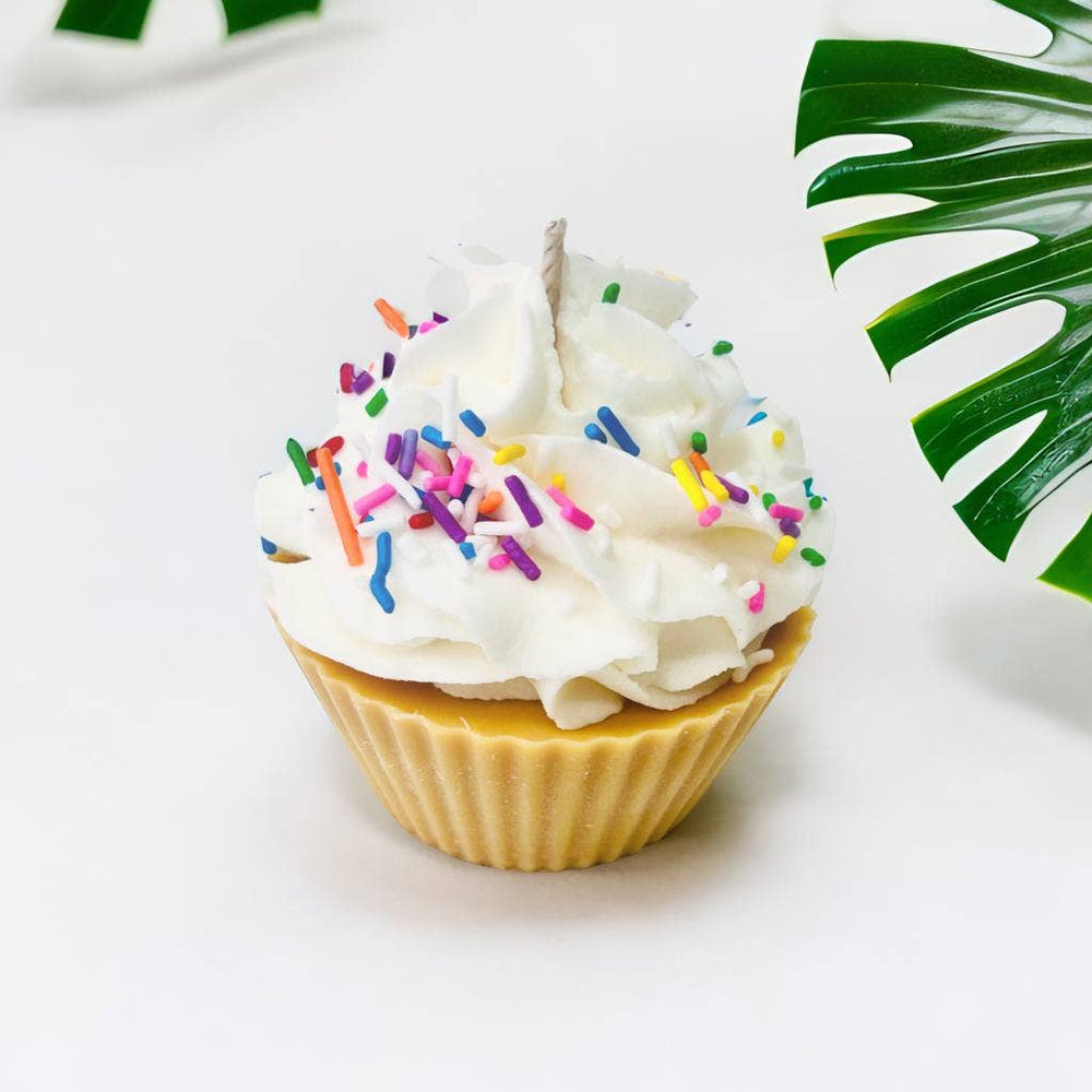 Birthday Cupcake Candle.