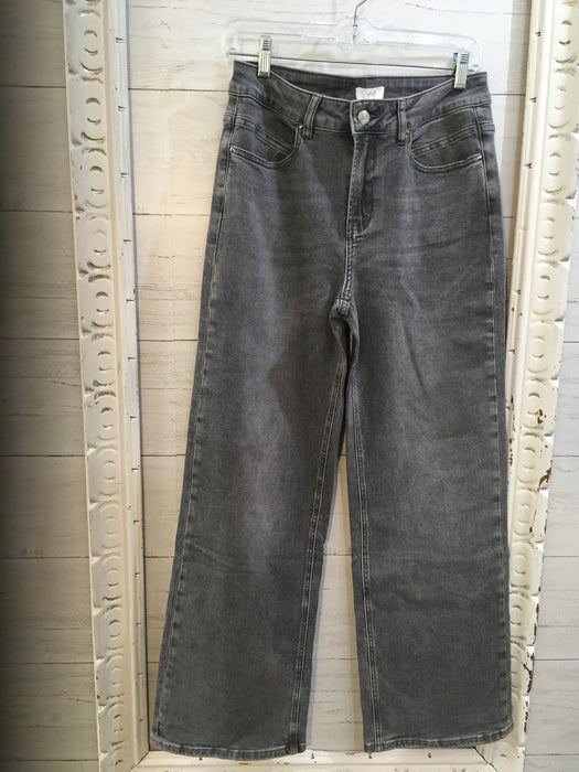 Rabea Essential Grey Denim Pants