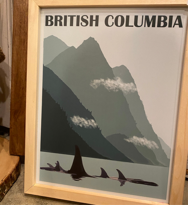 Skookum Small Framed Sign