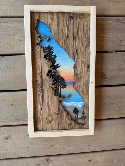 Vancouver Island Handpainted Cutout Signs