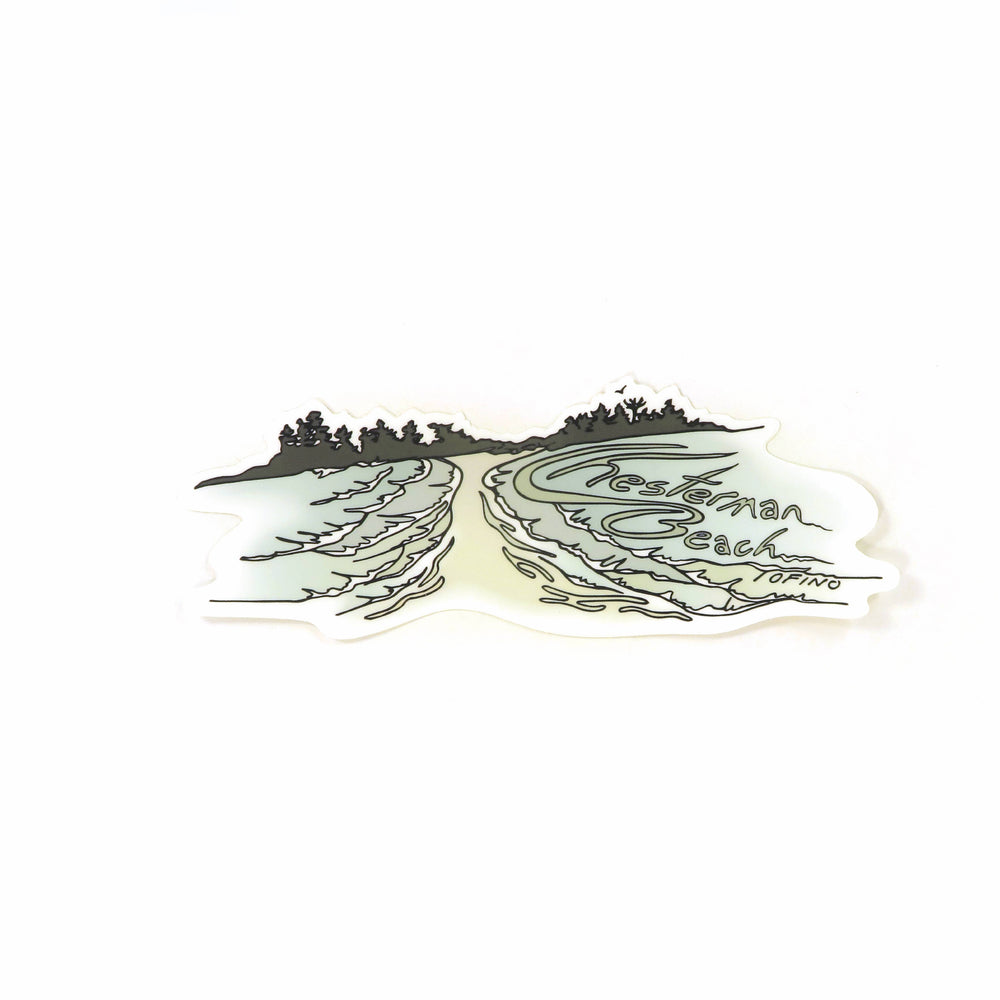 Tofino Chesterman Beach Sticker