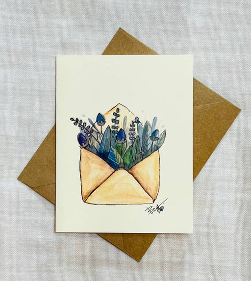 Floral Envelope