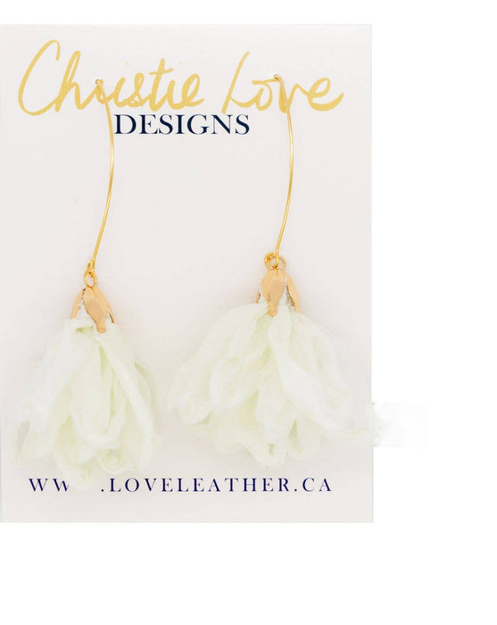 “Vivienne”(Luxury)-flower earrings-(Nickel Free)