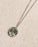 Dragonfly Abalone Charm Medallion Necklace