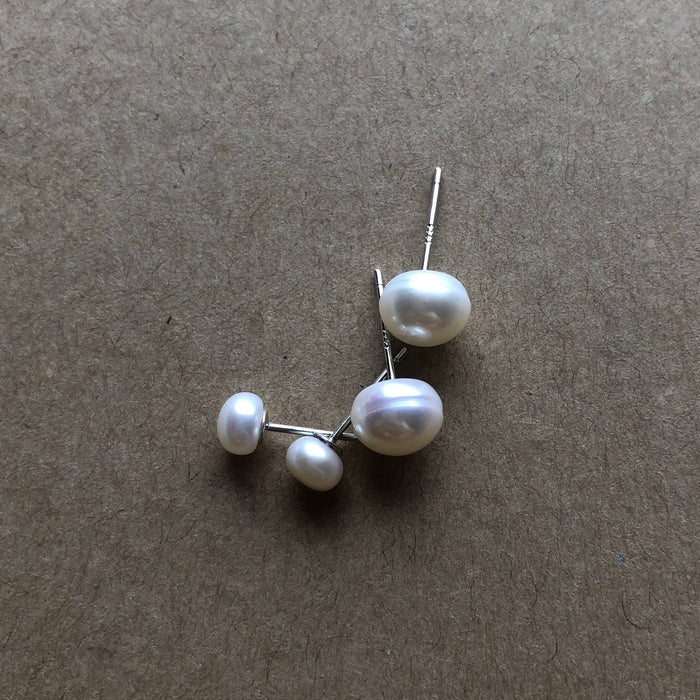 Pearl Studs | Cream