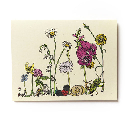 Bug Parade Card