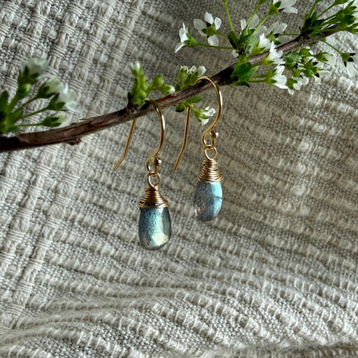 Ava Earrings | Labradorite
