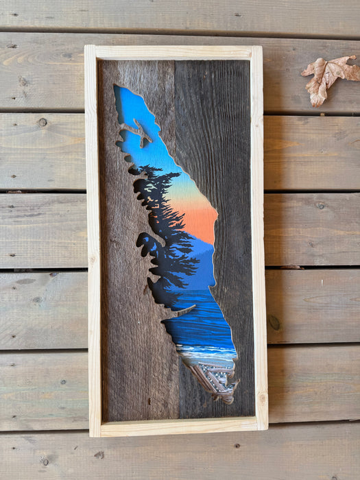 Vancouver Island Handpainted Cutout Signs
