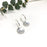 Full Moon Hoops | Silver
