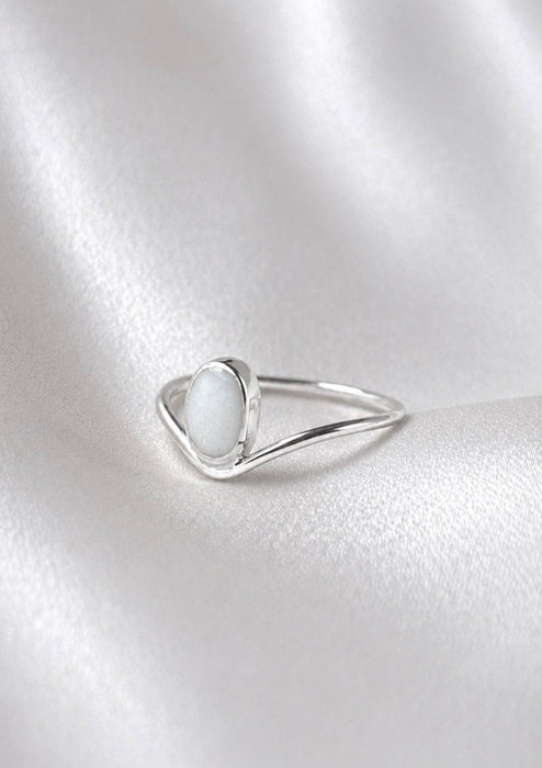 Sterling Silver Soft Tide Ring