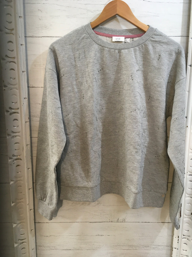 Brigitta Sweatshirt Light Grey