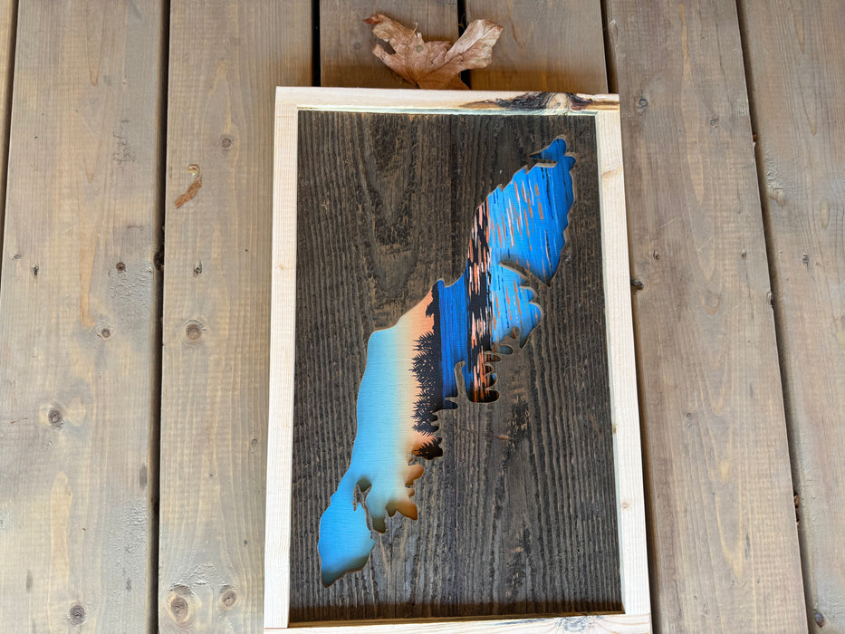 Vancouver Island Handpainted Cutout Signs