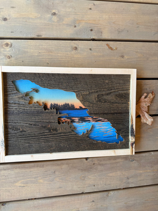 Vancouver Island Handpainted Cutout Signs