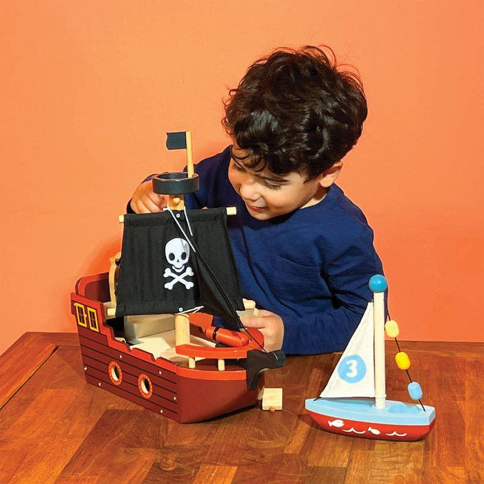 Mentari Toys | Wooden Sailing Boat