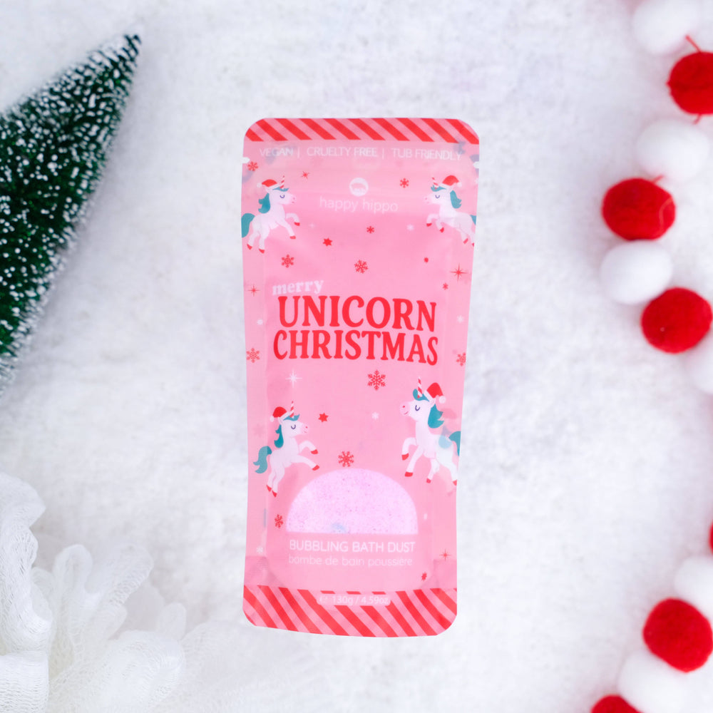 Unicorn Christmas Dust - Bath Dust with Mini Bath Bombs