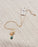 Gold Starfish Cluster Charm Necklace