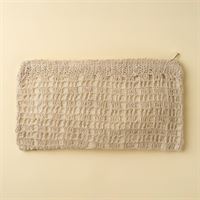 Crocheted Jute Pouch