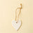 Porcelain Heart Holiday Ornament