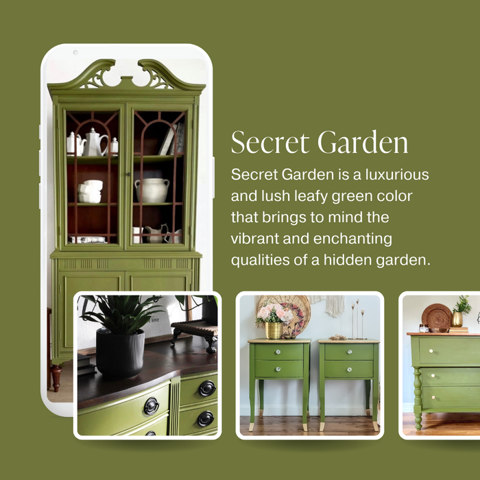 Secret Garden - Chalk Style Paint for Furniture & Home Decor
