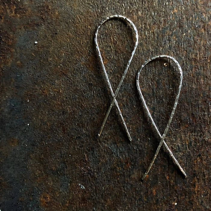 Threader Earrings | Silver