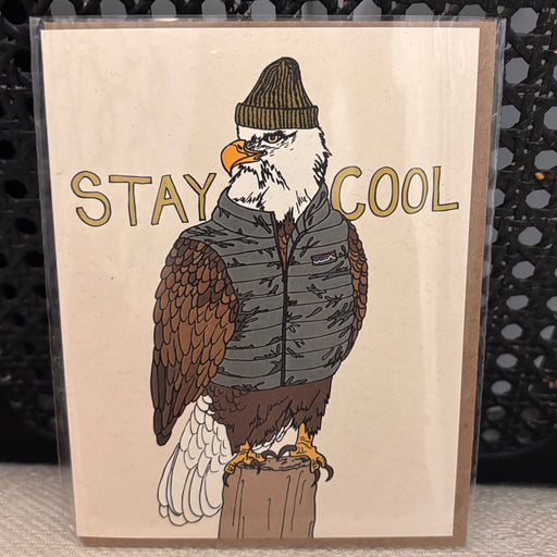 Stay Cool Eagle Card