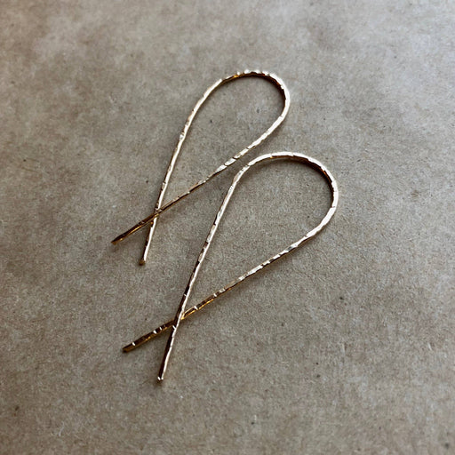 Threader Earrings | Gold