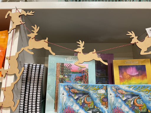 Laser Cut Reindeer Garland 7927