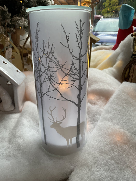 8873 Glass Motion Light w/ Trees