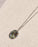 Dragonfly Abalone Charm Medallion Necklace