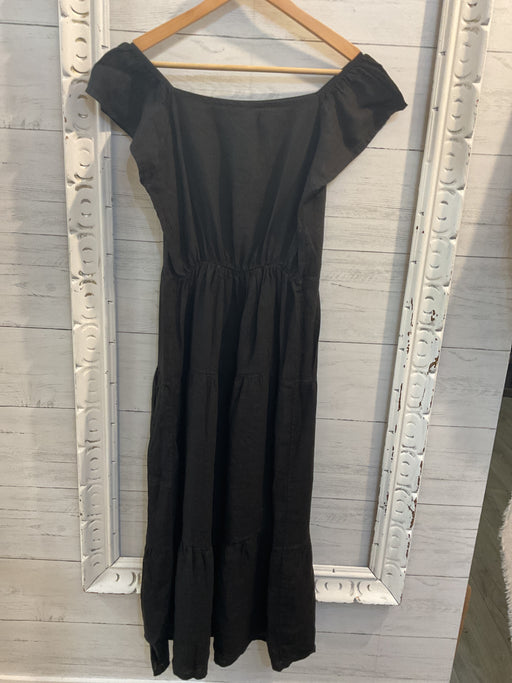 Panelled Linen Summer Dress 4522