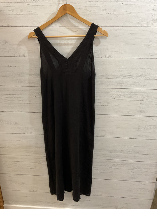 Sleeveless Maxi Linen Dress 80541