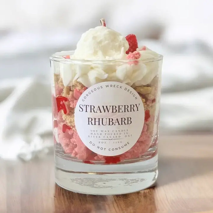 Strawberry Rhubarb Candle