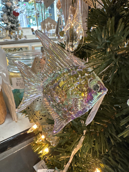 0034 Iridescent Sea life Ornament