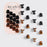 Recycled Plastic Micro Classic Claw Clips 16pcSet-Blk & Tort