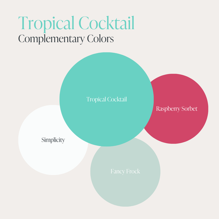 Tropical Cocktail-Chalk Style Paint for Furniture/Home Decor