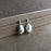 Baroque Pearl Earrings | Silver