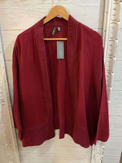 Ashley Cardigan Rhubarb
