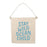Stay Wild Ocean Child Canvas Hang Sign - Coastal Wall Decor