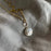 Mina Necklace | Pearl & Gold