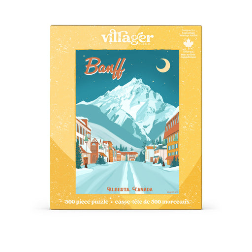 Banff Moonlight | 500-Piece Puzzle | Designed in Canada