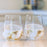 Resin Accented Wine Glasses- Price is per glass -NO TARIFFS!