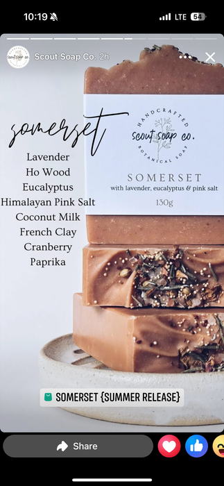 Scout Winter Soap Release '25