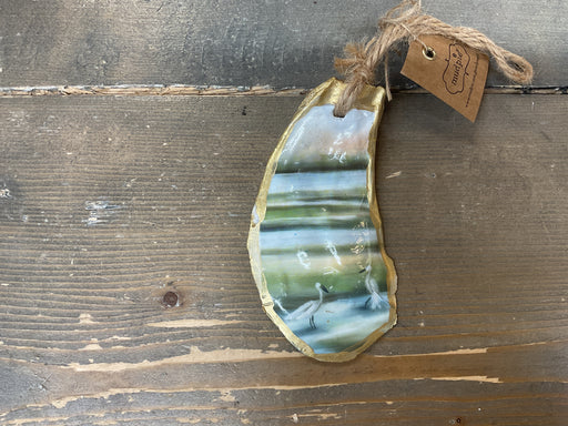 T Oyster Marsh Scene Ornament 46700410M