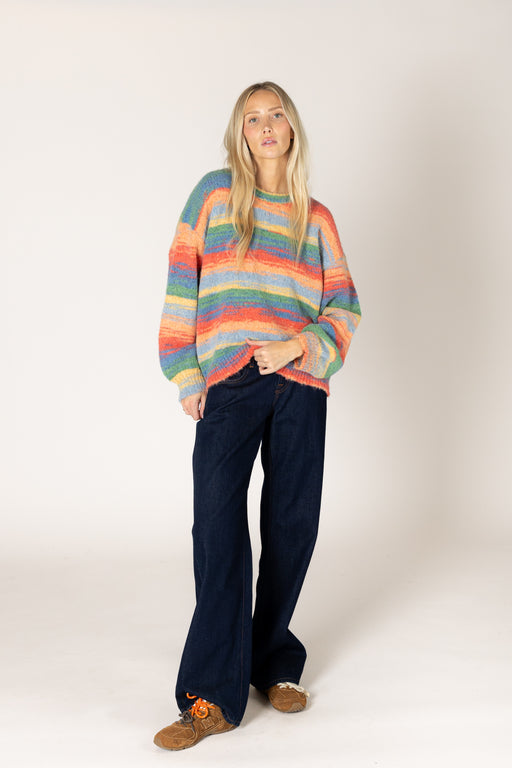 Abba Striped Sweater