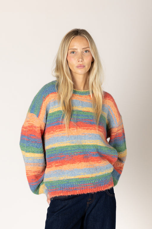 Abba Striped Sweater