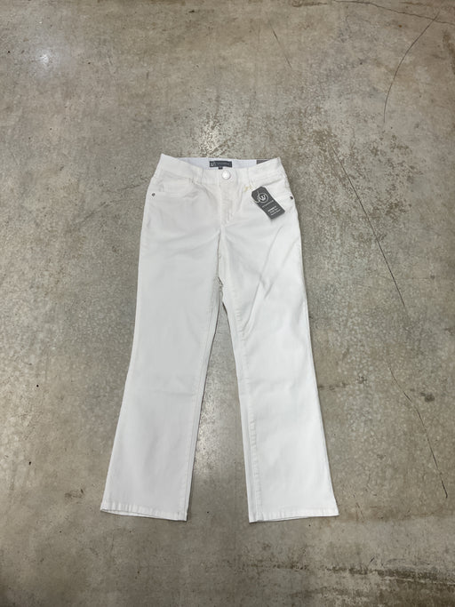 Bennett Hi-rise Barely Boot in white