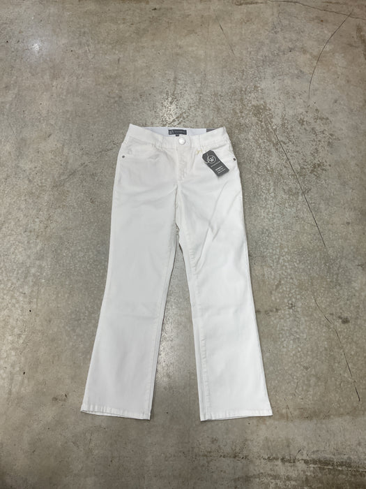 Bennett Hi-rise Barely Boot in white