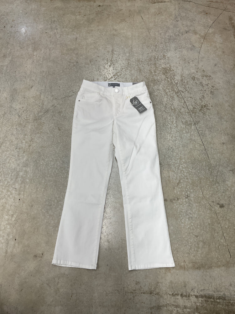 Bennett Hi-rise Barely Boot in white