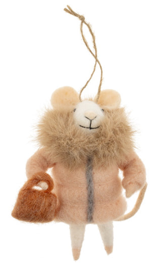 Wintry Wendy mouse 2839