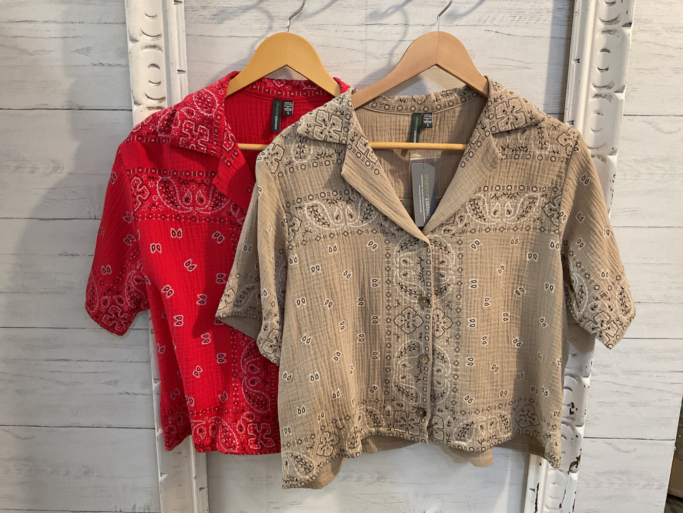 5821 bandana Marisol Shirt